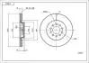 220842 Диск гальмівний пер. Audi A4/A6/VW Passat (00-09) (312mm25mm) (HART) HART підбір по vin на Brocar