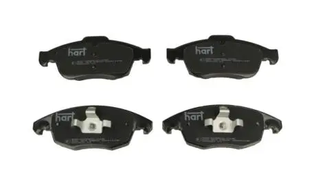 226369 Колодки гальмівні пер. Citroen Berlingo-Peugeot Partner 08-> (HART) HART підбір по vin на Brocar