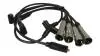 Провода високовольт. VW Caddy I, Golf, Passat 1.0-2.0 <-02  (HART) 515 754