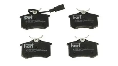 215904 Колодки гальмівні зад. VW Sharan, Ford Galaxy 96-> з датч. (HART) HART підбір по vin на Brocar