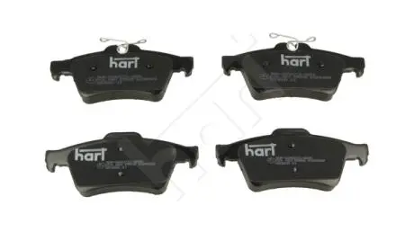 226060 Колодки гальмівні зад. Renault Laguna II, Focus III, C-Max (HART) HART подбор по vin на Brocar