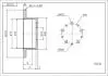 215630 Диск гальмівний зад. Fiat Ducato 02-&gt; 1.0-1.4t (280mm16mm) (HART) HART підбір по vin на Brocar