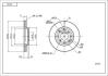 Диск гальмівний пер. Honda Jazz, City 02-> (d240x21mm)  (HART) 215 401