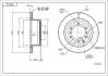Диск гальмівний зад. Hyundai Terracan 01-> (d315x20mm)  (HART) 250 234