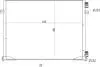 613939 Радіатор кондиціонера Renault Trafic 1.9 dCI/2.0 01-&gt; (HART) HART підбір по vin на Brocar