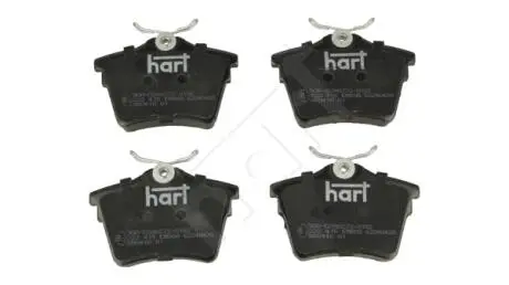 222415 Колодки гальмівні зад. Citroen C5 /Peugeot407/607 00-> (HART) HART подбор по vin на Brocar