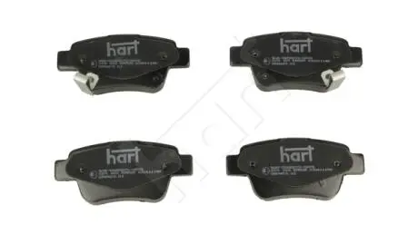 223162 Колодки гальмівні задні Toyota Avensis, Corolla 03-> (HART) HART подбор по vin на Brocar