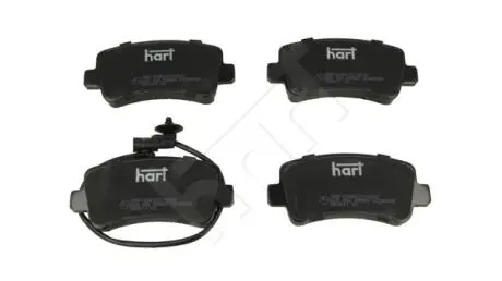 228856 Колодки гальмівні зад. Renault Master 10-> однокат. (HART) HART підбір по vin на Brocar