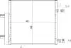 Радіатор кондиціонера Chevrolet Spark 1.0-1.2 10->  (HART) 621 647