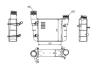 Радіатор інтеркулера Audi A4, A6 1.9-2.0D (00-09)  (HART) 605 576
