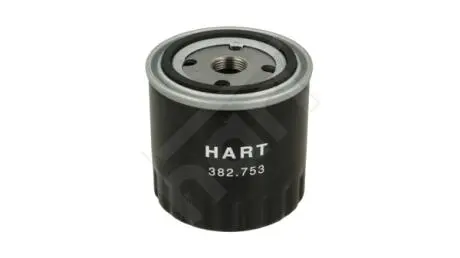 382753 Фільтр масляний Renault Megane III 1.9DCI 08-> (HART) HART підбір по vin на Brocar