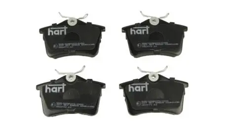 227957 Колодки гальмівні задні Peugeot Partner 07-> (HART) HART підбір по vin на Brocar