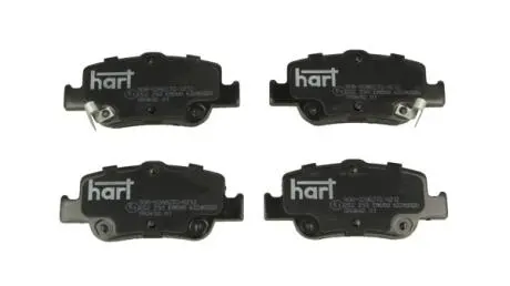 226367 Колодки гальмівні задні Toyota Corolla 12-> (HART) HART подбор по vin на Brocar