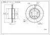 215661 Диск гальмівний пер. BMW 3 (E46) (300x22mm) (HART) HART підбір по vin на Brocar