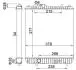 Радіатор двигуна Opel Agila 1.0-1.2i 00->  (HART) 620 255