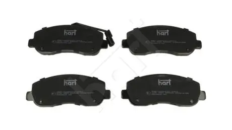 228850 Колодки гальмівні пер. Renault Master 10-> (HART) HART підбір по vin на Brocar