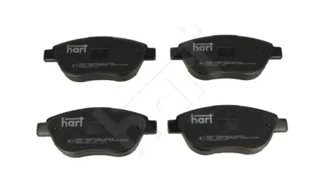 220180 Колодки гальмівні пер. Peugeot 207 05-> (HART) HART підбір по vin на Brocar
