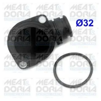 93116 MEATDORIA VW Фланець охолоджувальної рідини PASSAT 1.9D 89-93 MEAT&DORIA подбор по vin на Brocar