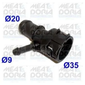 93501 MEATDORIA VW Трубка охолод. рідини Golf,Audi A3,Passat MEAT&DORIA підбір по vin на Brocar