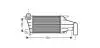 AVA OPEL Інтеркулер Astra H 1.7CDTI 04- OLA4417