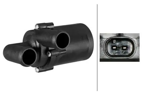 8TW358304641 HELLA VW Додатковий водяний насос CC B7 1.4 15-16, JETTA 1.6 14-, PASSAT B6 1.9/2.0 05-, AUDI A3 Sportback 2.0 TFSI quattro 04-13, SKODA OCTAVIA 1.6 04-, YETI 2.0 15- HELLA підбір по vin на Brocar