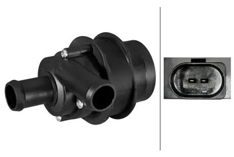 8TW358304591 HELLA VW Додатковий водяний насос BEETLE, CC B7, EOS, SKODA, AUDI (бензин) HELLA подбор по vin на Brocar