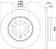 8DD355135021 HELLA PRO VW Гальмівний диск задн. MULTIVAN T7 21- HELLA підбір по vin на Brocar