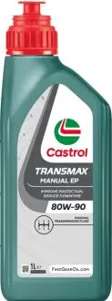 15F1F2 Олива трансмісійна CASTROL TRANSMAX MANUAL EP 80W-90 1 л CASTROL подбор по vin на Brocar