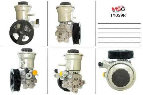 TY059R Насос ГУР відновлений Toyota Land Cruiser Prado 150 09- MSG підбір по vin на Brocar