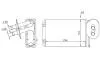 602201 Радіатор обігрівача VW T4 1.8-2.8 (90-03) (HART) HART підбір по vin на Brocar