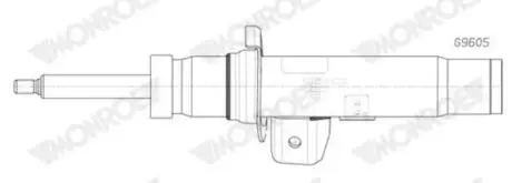 G9605 Амортизатор MONROE подбор по vin на Brocar