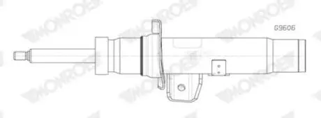 G9606 MONROE BMW Амортизатор передній лівий i3 (I01) Electric 13-, 3 (I01) s Range Extender 17- MONROE подбор по vin на Brocar