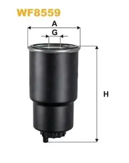 WF8559 ФІЛЬТР ПАЛИВА WIX FILTERS підбір по vin на Brocar
