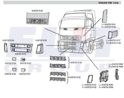 9735R157 Деталь кузова STARLINE подбор по vin на Brocar