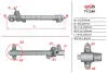 TY128R Рульова рейка без ГУР відновлена Toyota Prius 03-09 MSG підбір по vin на Brocar