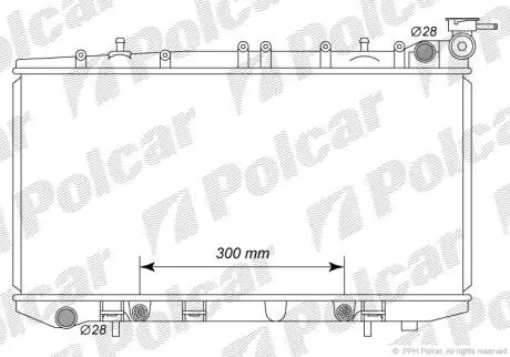 2729086 Радиаторы охлаждения POLCAR подбор по vin на Brocar