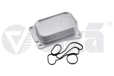 19714201 Радіатор масляний (теплообмінник) з прокладкою MB C, E Class, CLC, CLK, SLK, Sprinter (06-) VIKA підбір по vin на Brocar