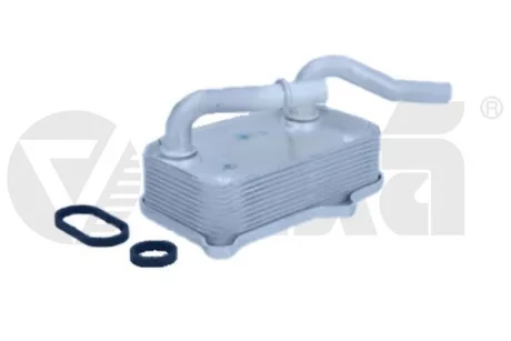 19712801 Радиатор масляный (теплообменник) с прокладкой MB 2.4, 2.6, 2.8, 3.2, 5.4 (98-12) VIKA подбор по vin на Brocar