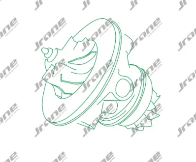 1000050229T Картридж турбіни MITSUBISHI TF035HM2 Jrone подбор по vin на Brocar