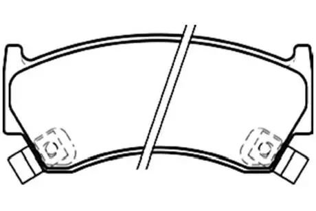 BP6565 KAVO PARTS NISSAN гальмівні колодки дискові Almera 95-00 KAVO підбір по vin на Brocar
