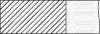 YENMAK Комплект поршневих кілець (на 1 поршень) VW 1.4TSI (76.5/STD) (1.2/1.5/2) 91-09292-000