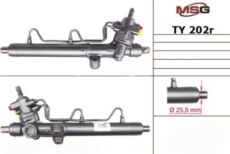 TY202R Рульова рейка з ГУР відновлена MSG підбір по vin на Brocar