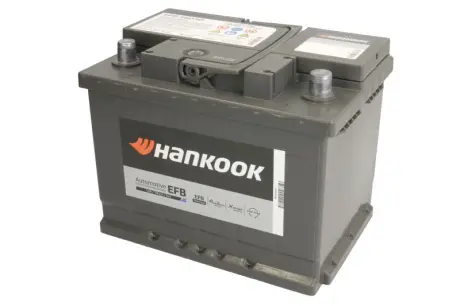 EFB56030 Аккумулятор HANKOOK 12В 60Ah/640А START&STOP EFB R+ Hankook подбор по vin на Brocar