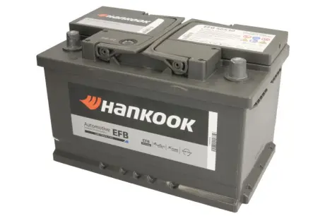 EFB56530 Аккумулятор HANKOOK 12В 65Ah/650А START&STOP EFB R+ Hankook подбор по vin на Brocar