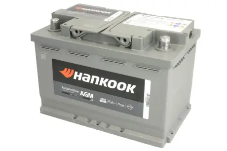 AGM57020 Аккумулятор HANKOOK 12В 70Ah/760А START&STOP AGM R+ Hankook подбор по vin на Brocar