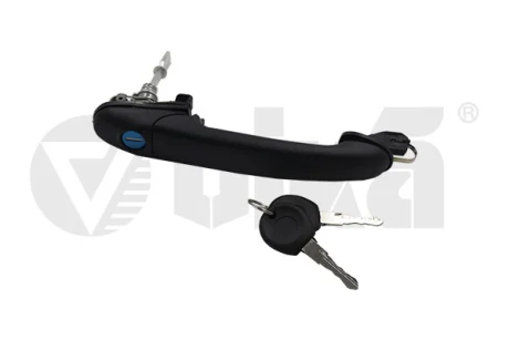 88370693801 Ручка дверна зовнішня ліва чорна VIKA підбір по vin на Brocar