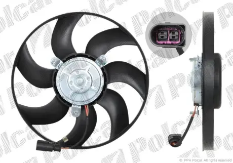 133123U3Q Вентилятор без кожуха AUDDI/VW/SKODA/SEAT POLCAR підбір по vin на Brocar