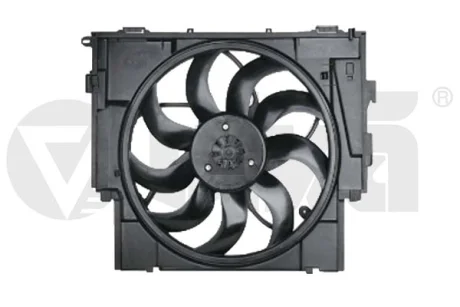 91052401 Вентилятор радіатора у зборі BMW 5 (F07, F10, F11) 1.6,2.0 (10-17) VIKA підбір по vin на Brocar