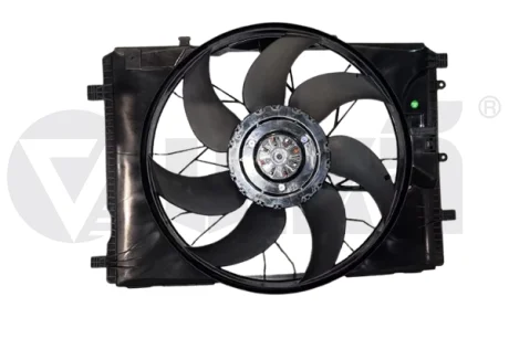 91051601 Вентилятор радіатора у зборі MB C, E Class, GLK, SLC, SLK (07-17) VIKA підбір по vin на Brocar