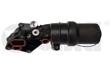 11151795001 Корпус масляного фильтра усиленный алюмин. Audi A3, Q3, TT/VW Passat B7, Jetta, Golf VI 2.5 (05-10) VIKA подбор по vin на Brocar